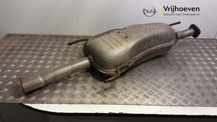 Gebrauchte Auspuff Enddämpfer Opel Astra G (F67) 1.6 16V Preis € 75,00 Margenregelung angeboten von Autodemontage Vrijhoeven B.V.