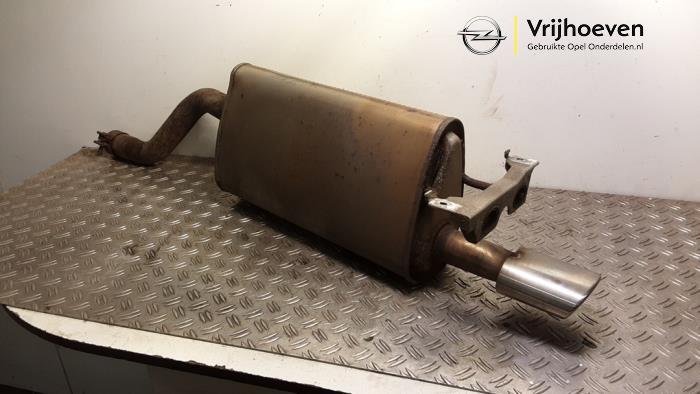Gebrauchte Auspuff Enddämpfer Opel Meriva (B) 1.4 Turbo 16V ecoFLEX 120 Preis € 30,00 Margenregelung angeboten von Autodemontage Vrijhoeven B.V.