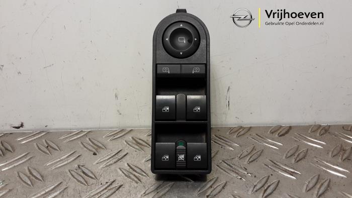 Usados Interruptor combinado de ventanillas Opel Zafira (M75) 2.2 16V Direct Ecotec Precio € 50,00 Norma de margen ofrecido por Autodemontage Vrijhoeven B.V.