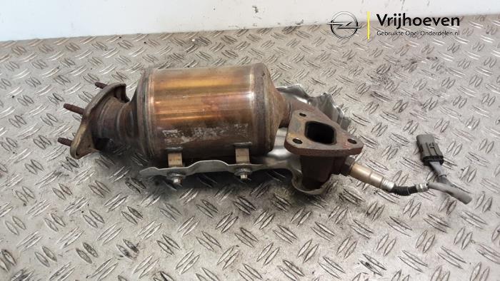 Katalysator van een Opel Karl 1.0 ecoFLEX 12V 2017