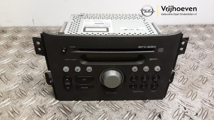 Używane Modul radiowy Opel Agila (B) 1.0 12V Cena € 40,00 Procedura marży oferowane przez Autodemontage Vrijhoeven B.V.