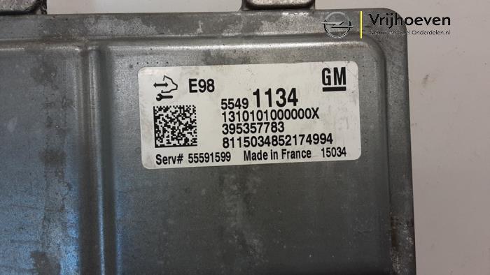 Engine management computer from a Opel Mokka/Mokka X 1.6 CDTI 16V 4x2 2015