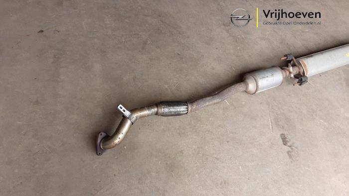 Usagé Echappement (complet) Opel Astra H (L48) Prix € 175,00 Règlement à la marge proposé par Autodemontage Vrijhoeven B.V.