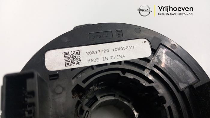 Styrvinkelsensor från en Opel Astra J (PC6/PD6/PE6/PF6) 1.4 Turbo 16V 2011