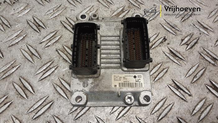 Used Engine management computer Opel Tigra Twin Top 1.4 16V Price € 100,00 Margin scheme offered by Autodemontage Vrijhoeven B.V.