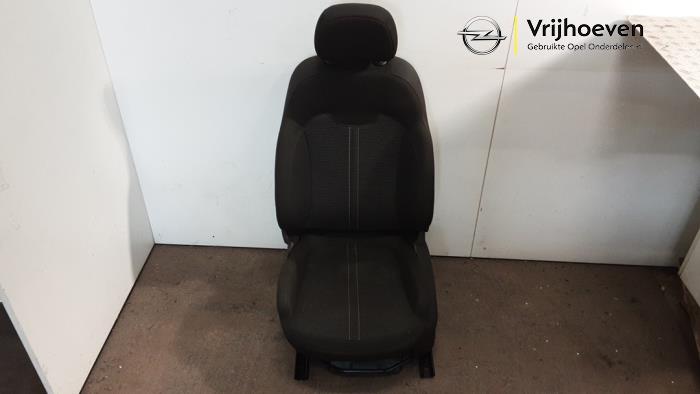 Używane Fotel lewy Opel Corsa E 1.4 Turbo 16V Cena € 100,00 Procedura marży oferowane przez Autodemontage Vrijhoeven B.V.