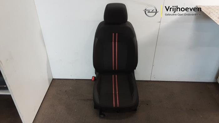 Gebrauchte Sitz links Opel Crossland (X) 1.2 Turbo 12V Euro 6d-temp Preis € 175,00 Margenregelung angeboten von Autodemontage Vrijhoeven B.V.