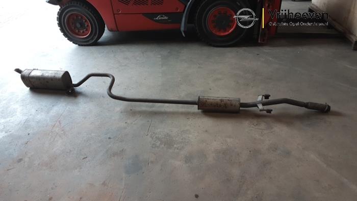 Used Exhaust (complete) Opel Crossland (X) 1.2 Turbo 12V Euro 6d-temp Price € 150,00 Margin scheme offered by Autodemontage Vrijhoeven B.V.