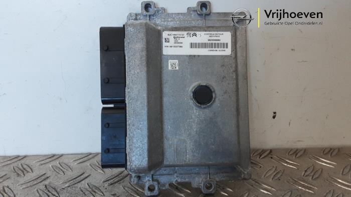 Engine management computer Opel Crossland (X), 2017 1.2 12V, SUV, Petrol, 1.199cc, 60kW (82pk), FWD, B12XE; EB2F; D12XE; EB2FA, 2017-03 (Used)