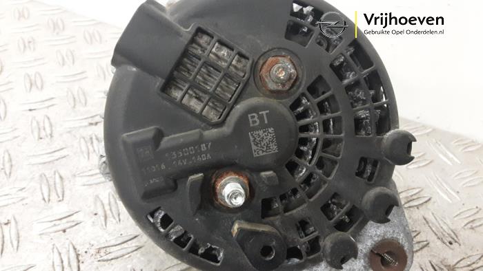 Dynamo from a Opel Astra J Sports Tourer (PD8/PE8/PF8) 1.7 CDTi 16V 2011