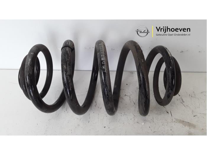 Rear coil spring Opel Zafira Tourer 1.4 Turbo 16V BiFuel ecoFLEX