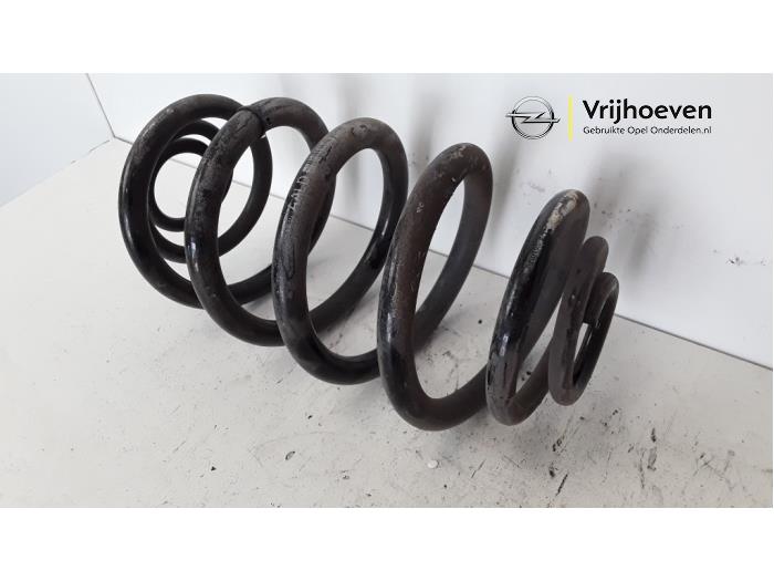 Rear coil spring Opel Zafira Tourer 1.4 Turbo 16V BiFuel ecoFLEX