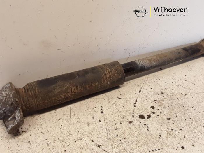 Rear shock absorber, left from a Opel Astra J (PC6/PD6/PE6/PF6) 1.6 16V Ecotec 2015