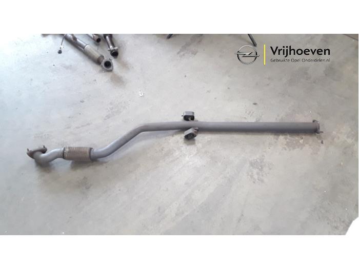 Exhaust front section from a Opel Astra J (PC6/PD6/PE6/PF6) 2.0 CDTI 16V 160 Ecotec 2011
