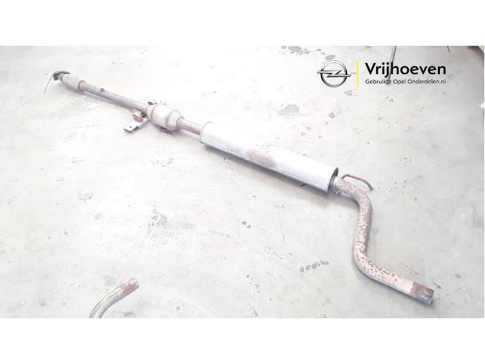 Gebrauchte Auspuff Mitteldämpfer Opel Meriva (B) 1.4 Turbo 16V Ecotec Preis € 75,00 Margenregelung angeboten von Autodemontage Vrijhoeven B.V.