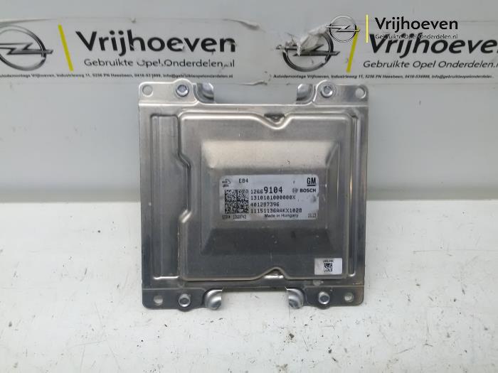 Used Engine management computer Opel Karl 1.0 12V Price € 100,00 Margin scheme offered by Autodemontage Vrijhoeven B.V.