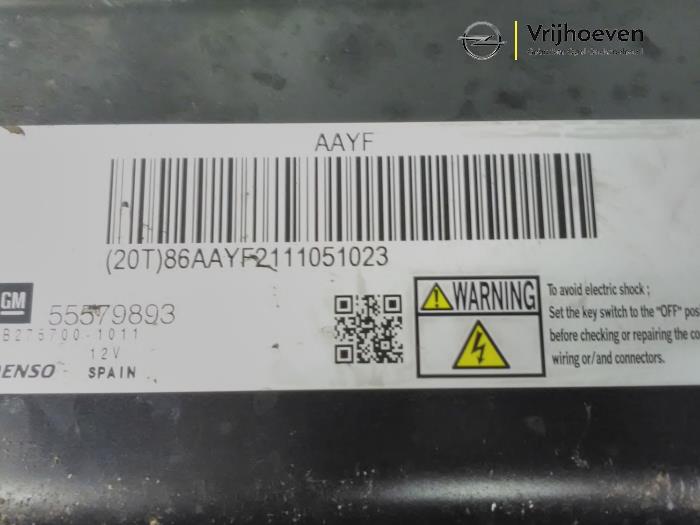 Engine management computer from a Opel Astra J (PC6/PD6/PE6/PF6) 1.7 CDTi 16V 110 2011