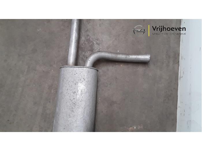 Exhaust rear silencer from a Opel Astra K 1.4 16V 2016