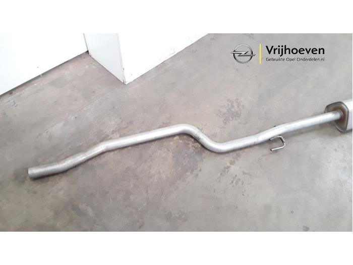 Exhaust middle silencer from a Opel Astra K 1.4 16V 2016