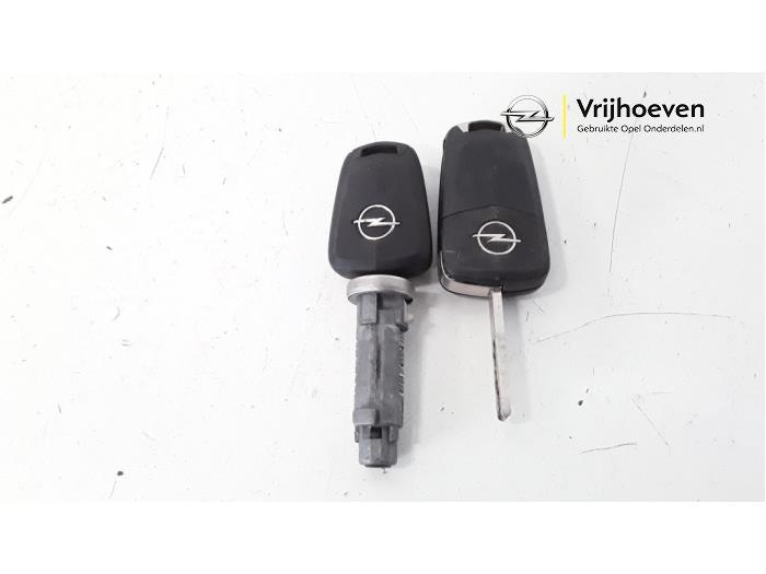 Zündschloss+Schlüssel Opel Corsa D 1.0 - 13188284