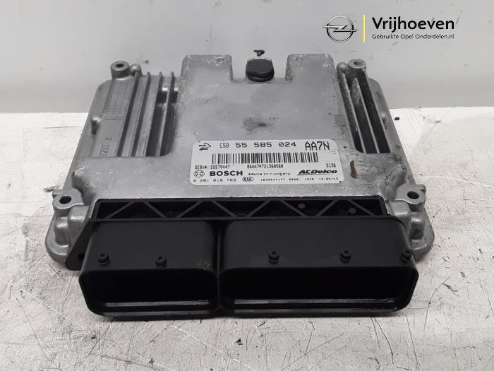Used Engine management computer Opel Insignia 2.0 CDTI 16V 160 Ecotec Price € 50,00 Margin scheme offered by Autodemontage Vrijhoeven B.V.