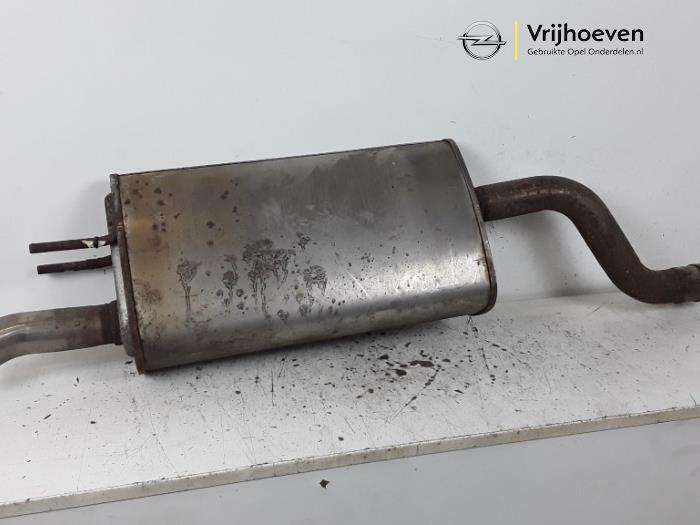 Gebrauchte Auspuff Enddämpfer Opel Meriva (B) 1.4 Turbo 16V ecoFLEX Preis € 30,00 Margenregelung angeboten von Autodemontage Vrijhoeven B.V.