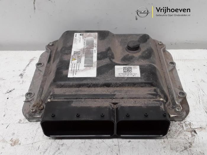 Engine management computer Opel Meriva (B), 2010 / 2017 1.7 CDTI 16V, MPV, Diesel, 1.686cc, 74kW (101pk), FWD, A17DT, 2010-06 / 2017-01 (Used)