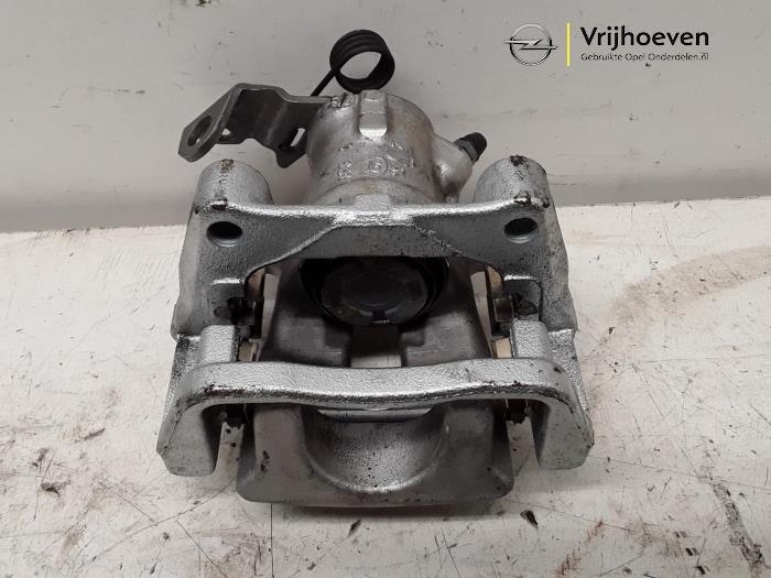 Rear brake calliper, left from a Opel Meriva 1.4 Turbo 16V ecoFLEX 2016