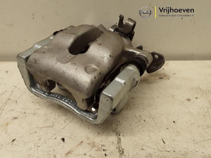 Rear brake calliper, left from a Opel Meriva 1.4 Turbo 16V ecoFLEX 2016