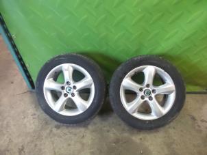 Used Set of wheels + tyres Skoda Fabia II (5J) 1.2i Price on request offered by DeVo Autoparts