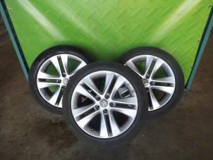 Used Set of wheels + tyres Opel Zafira Tourer (P12) 2.0 CDTI 16V 130 Ecotec Price on request offered by DeVo Autoparts