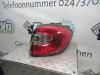 Taillight, left from a Renault Captur (2R), 2013 1.2 TCE 16V EDC, SUV, Petrol, 1.197cc, 88kW (120pk), FWD, H5F403; H5FD4, 2013-06 2015