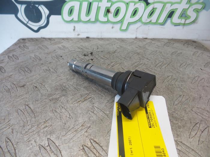 Tändspole Volkswagen Golf Plus (5M1/1KP), 2005 / 2013 1.6 FSI 16V, MPV, Bensin, 1.598cc, 85kW (116pk), FWD, BLF; EURO4, 2004-12 / 2008-05, 5M1 (Begagnad)