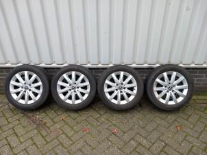 Used Set of wheels + tyres Mercedes CLA Shooting Brake (117.9) 1.6 CLA-200 16V Price on request offered by DeVo Autoparts