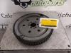 Flywheel from a Renault Captur (2R), 2013 0.9 Energy TCE 12V, SUV, Petrol, 898cc, 66kW (90pk), FWD, H4B408; H4BB4, 2015-03, 2R04; 2R05; 2RA1; 2RA4; 2RA5; 2RB1; 2RD1; 2RE1 2019