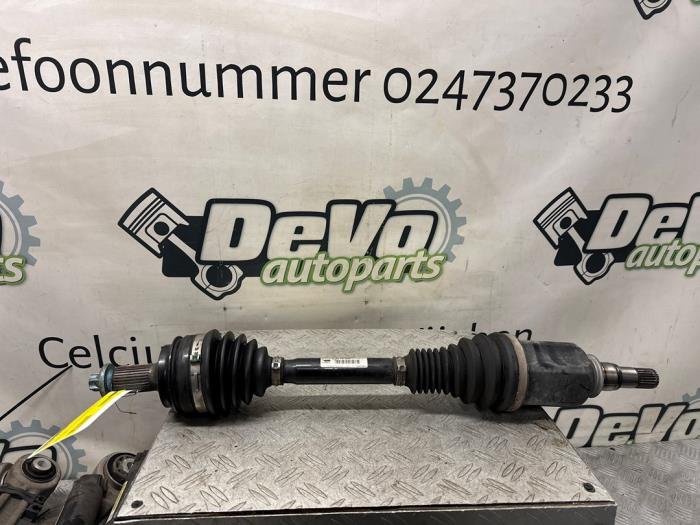 Front drive shaft, right from a Mercedes-Benz GLC Coupe (C253) 2.2 220d 16V BlueTEC 4-Matic 2016