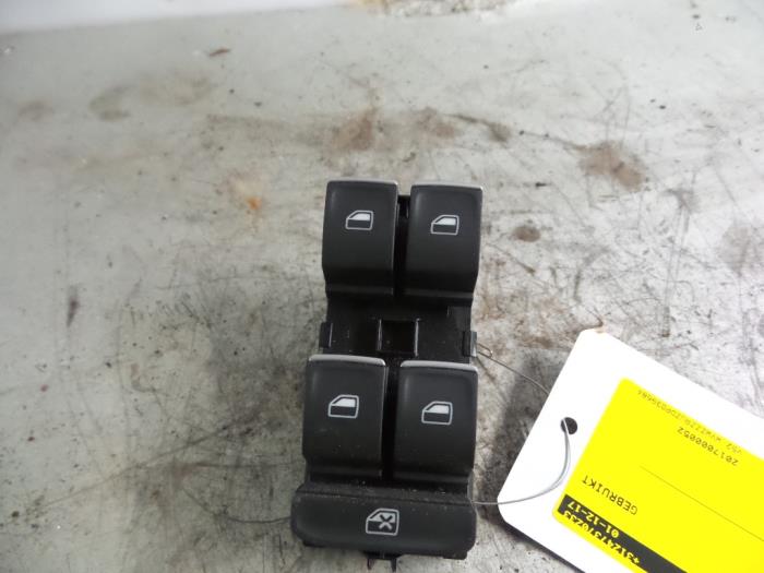Multi-functional window switch from a Volkswagen Golf VII (AUA) 1.4 TSI 16V 2014