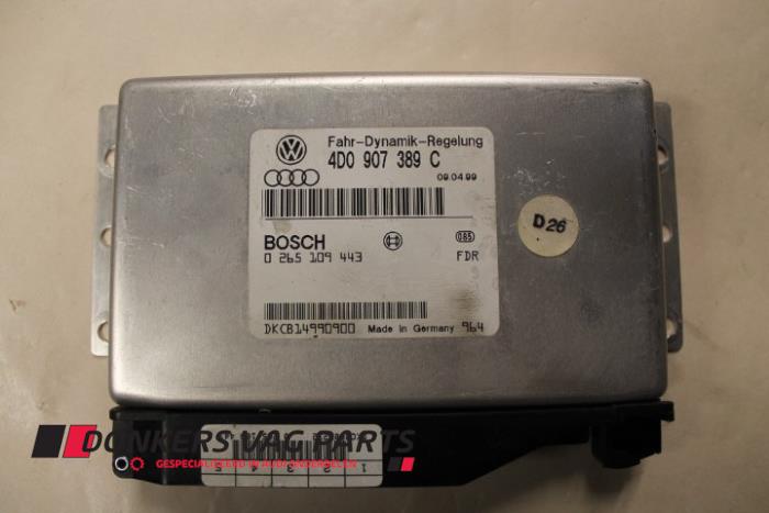 Begagnade ESP-dator Audi A8 Pris € 50,00 Marginaltabell erbjuds av Donkers VAG Parts