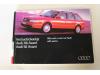 Instrucciones(varios) de un Audi A6