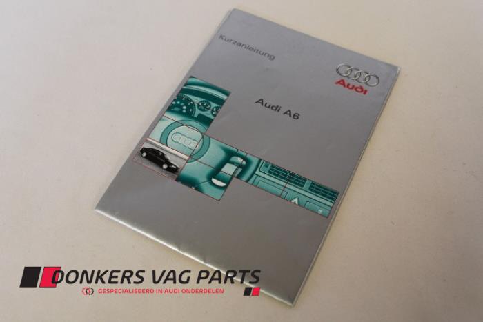 Używane Instrukcja Audi A6 Cena € 5,00 Procedura marży oferowane przez Donkers VAG Parts