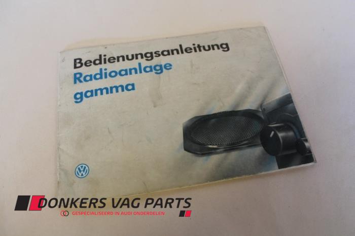 Używane Instrukcja Audi Rózne Cena € 5,00 Procedura marży oferowane przez Donkers VAG Parts