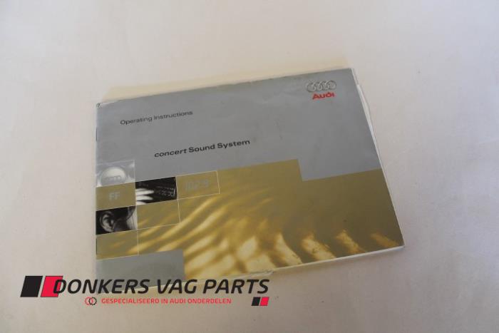 Używane Instrukcja Audi A3 Cena € 5,00 Procedura marży oferowane przez Donkers VAG Parts