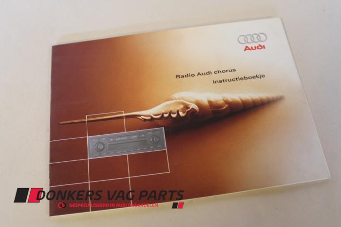 Używane Instrukcja Audi A2 Cena € 5,00 Procedura marży oferowane przez Donkers VAG Parts
