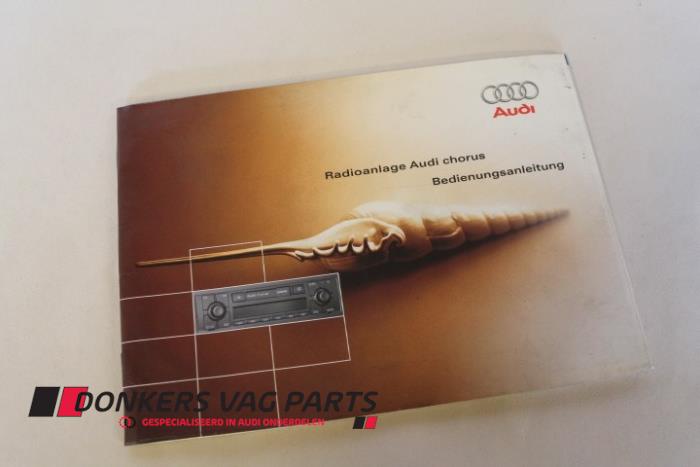 Używane Instrukcja Audi A2 Cena € 5,00 Procedura marży oferowane przez Donkers VAG Parts