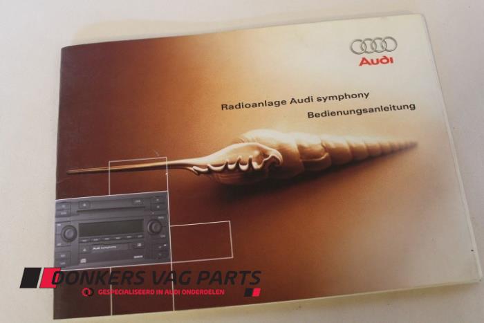 Używane Instrukcja Audi A2 Cena € 5,00 Procedura marży oferowane przez Donkers VAG Parts
