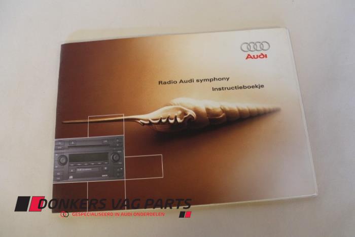 Używane Instrukcja Audi A2 Cena € 5,00 Procedura marży oferowane przez Donkers VAG Parts