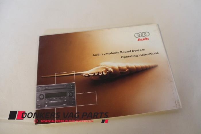 Używane Instrukcja Audi A2 Cena € 5,00 Procedura marży oferowane przez Donkers VAG Parts