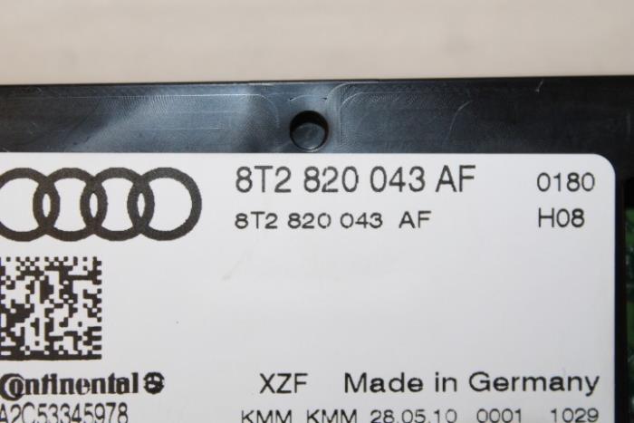 Climatronic Panel van een Audi S4
