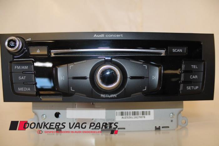 Używane Radio Audi S5 (8T3) S5 3.0 TFSI V6 24V Cena € 75,00 Z VAT oferowane przez Donkers VAG Parts