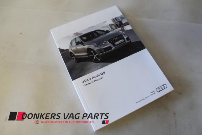 Używane Instrukcja Audi Q3 Cena € 20,00 Procedura marży oferowane przez Donkers VAG Parts
